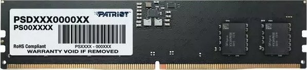 Memorie Patriot Signature, DDR5, 16 GB, 5600 MHz, CL46, PSD516G560081