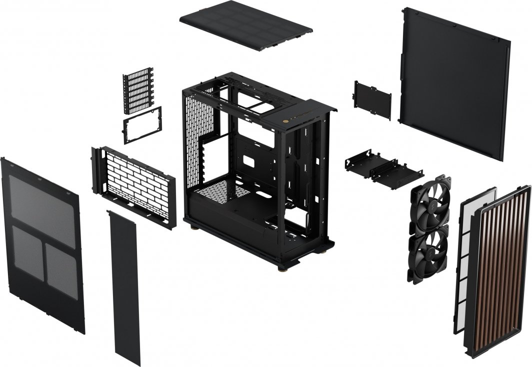 Kasë Fractal Design North, Midi Tower