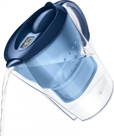 Ibrik me filtër Brita Marella XL MX Plus, i kaltër