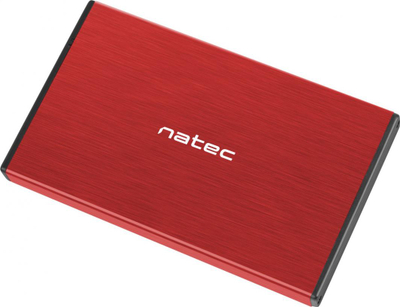 Korniza Natec RHINO GO SATA 2.5 "USB 3.0 RED (NKZ-1279), e kuqe