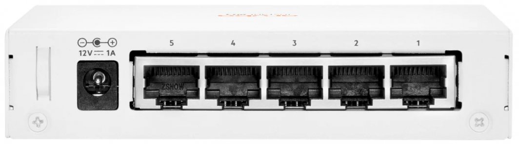 Switch HP Aruba Instant On 1430 5G (R8R44A), Gigabit Ethernet, 5 porte, i bardhë