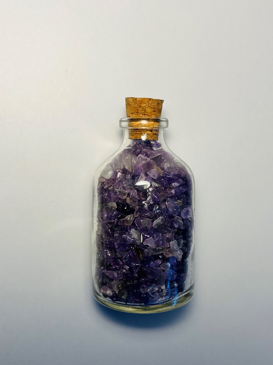 Gurë natyral Dar Amethyst, 8 cm, vjollcë