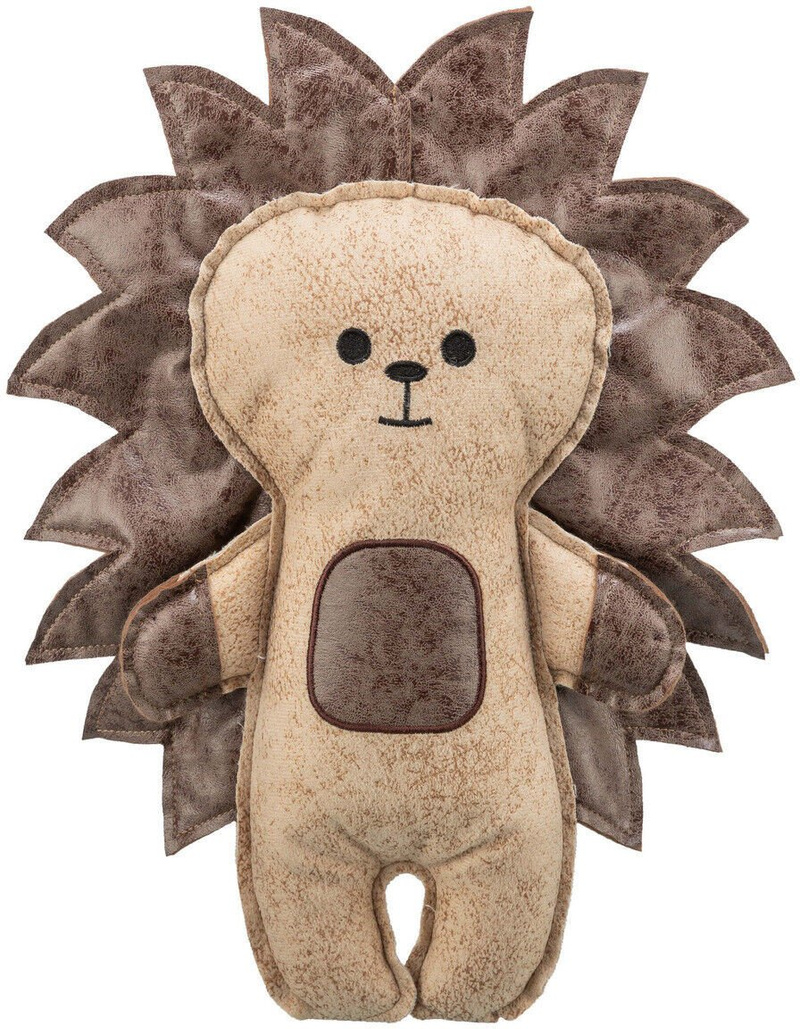 Lodër pelushi për qen Trixie Hedgehog, 33cm, stof pelushi, kafe