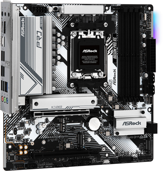 Матична плоча ASRock B650M Pro RS - AMD B650