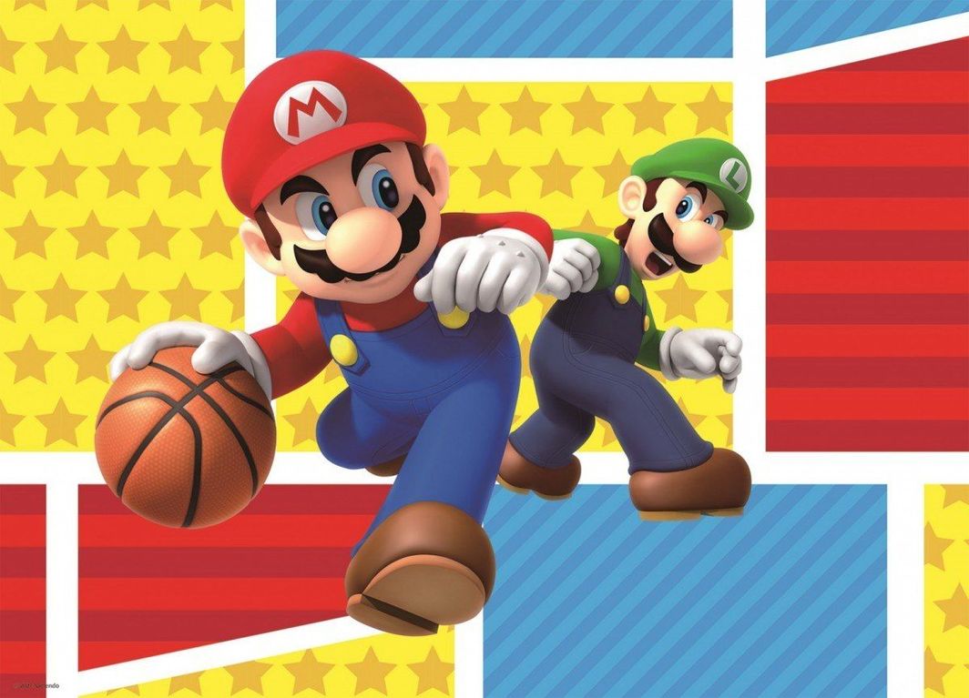 Сложувалка Ravensburger, Super Mario, 4 x 100 парчиња