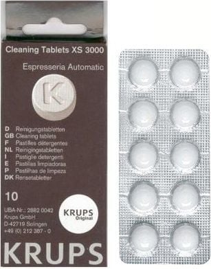 Tableta pastruese Krups XS 3000, 15g, 10 copë