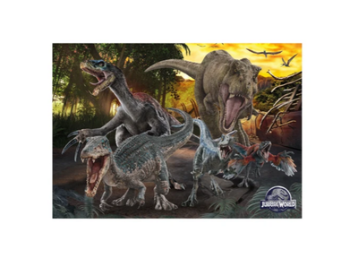 Puzzle Dino Jurassic World, 300XL pjesë, 6+ vjeç