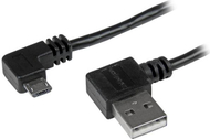 Kabllo StarTech USB2AUB2RA2M, USB-A në microUSB, 2m, e zezë Kabllo StarTech USB2AUB2RA2M, USB-A në microUSB, 2m, e zezë