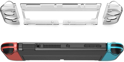 Mbrojtëse DOBE 360 për Nintendo Switch Oled, transparente