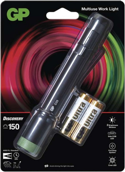 Llambë dore GP LED C33 + 2x AA baterie