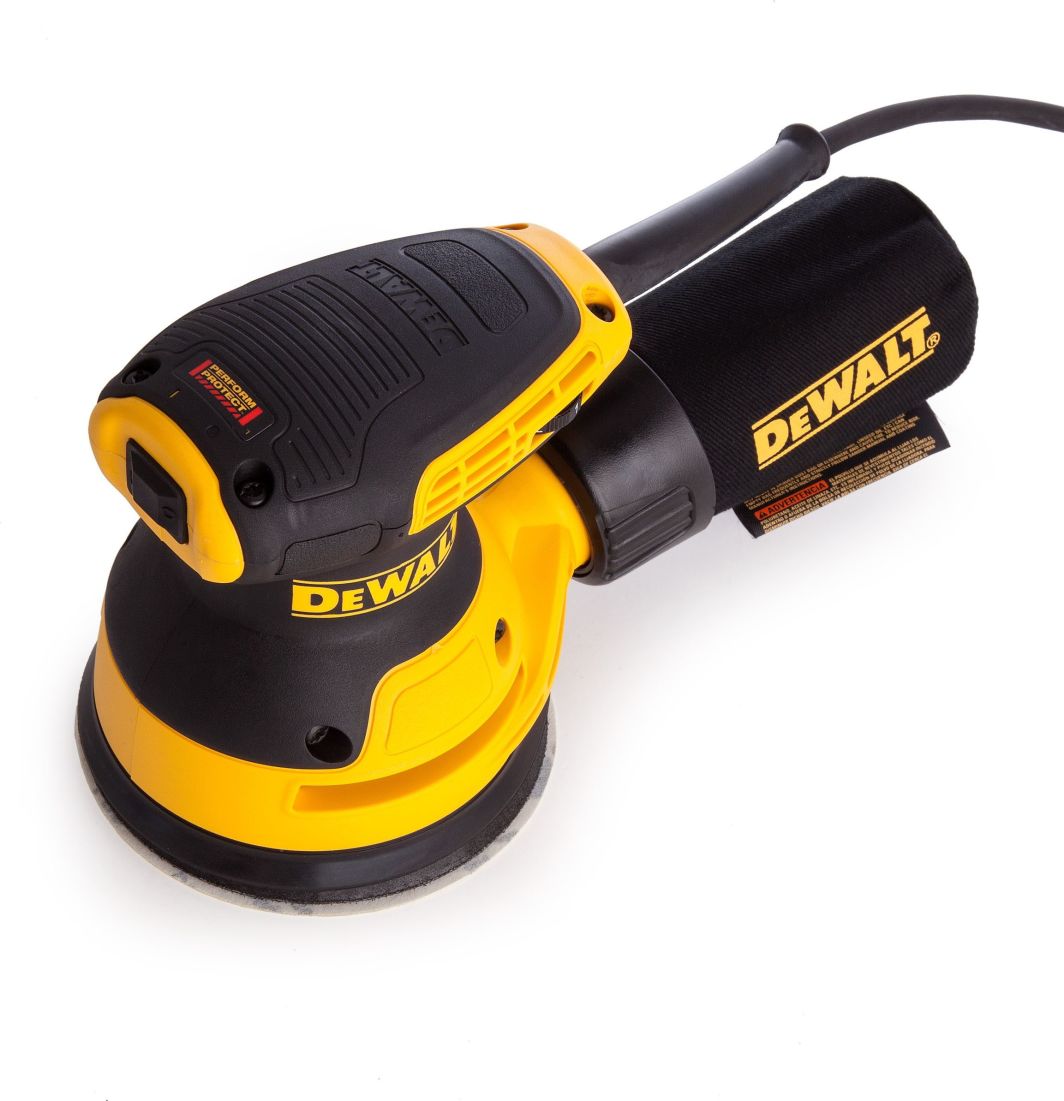 Lëmuese elektrike Dewalt DWE6423, e verdhë / zezë