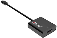 Adapter USB-C në HDMI USB Club 3 D CAC-2504, i zi Adapter USB-C në HDMI USB Club 3 D CAC-2504, i zi