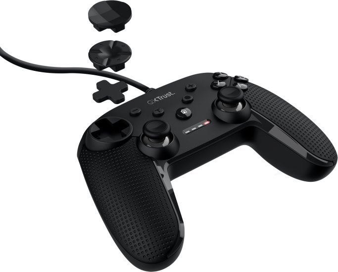 Kontroller Trust GXT 541 Muta, me kabllo, i zi