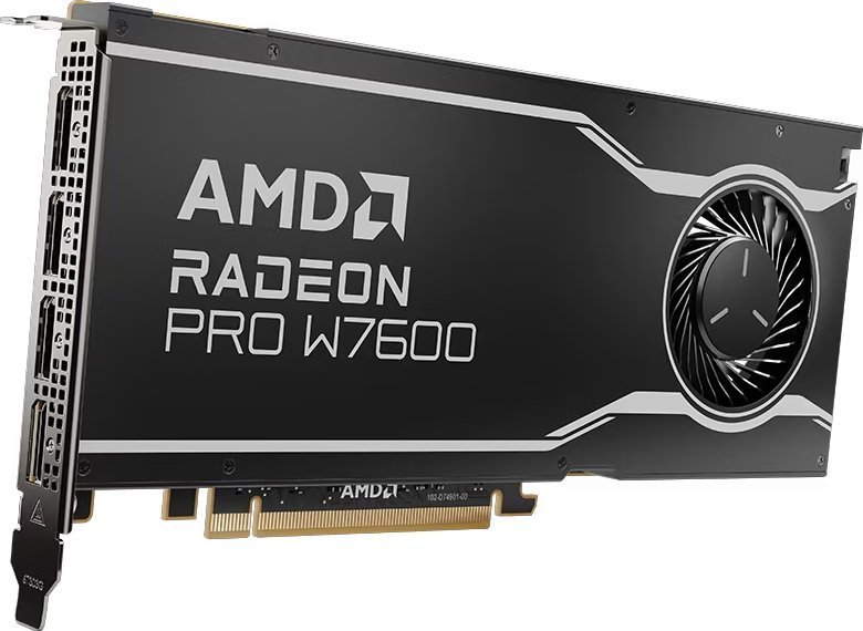 Kartelë grafike AMD Radeon PRO W7600 8GB GDDR6