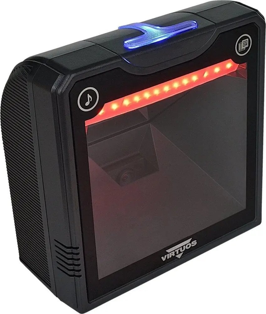 Читач на баркодови Виртуос HT-865A, 2D CCD, USB, црн | ZirafaMall