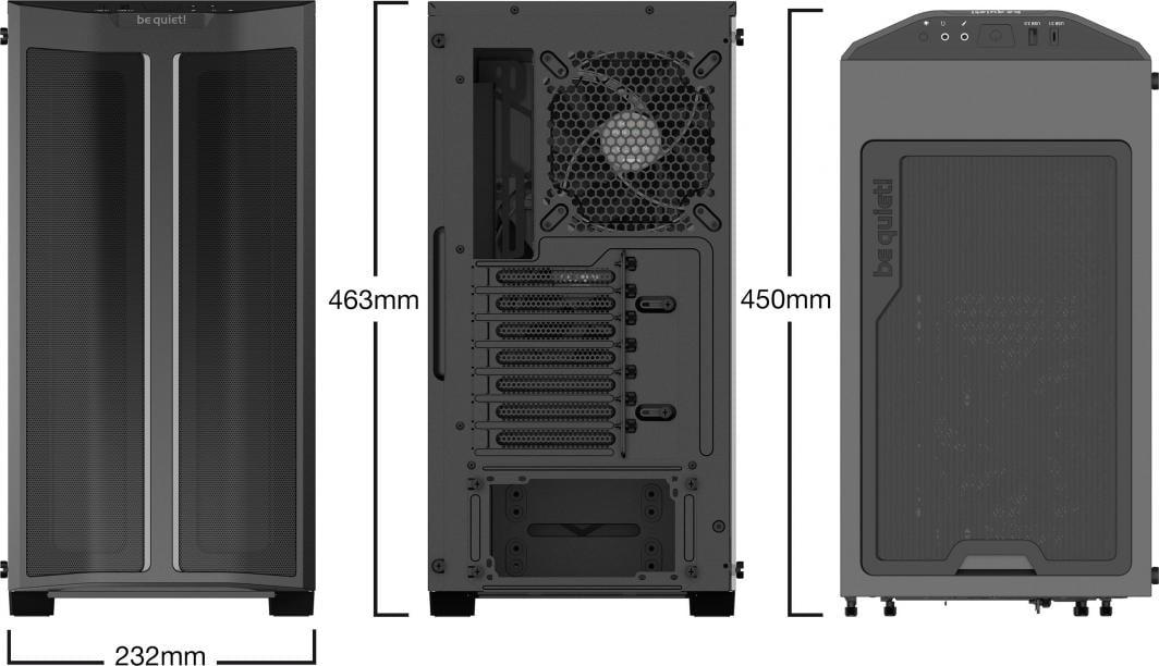 Kasë Be quiet! Pure Base 500DX (BGW37), e zezë