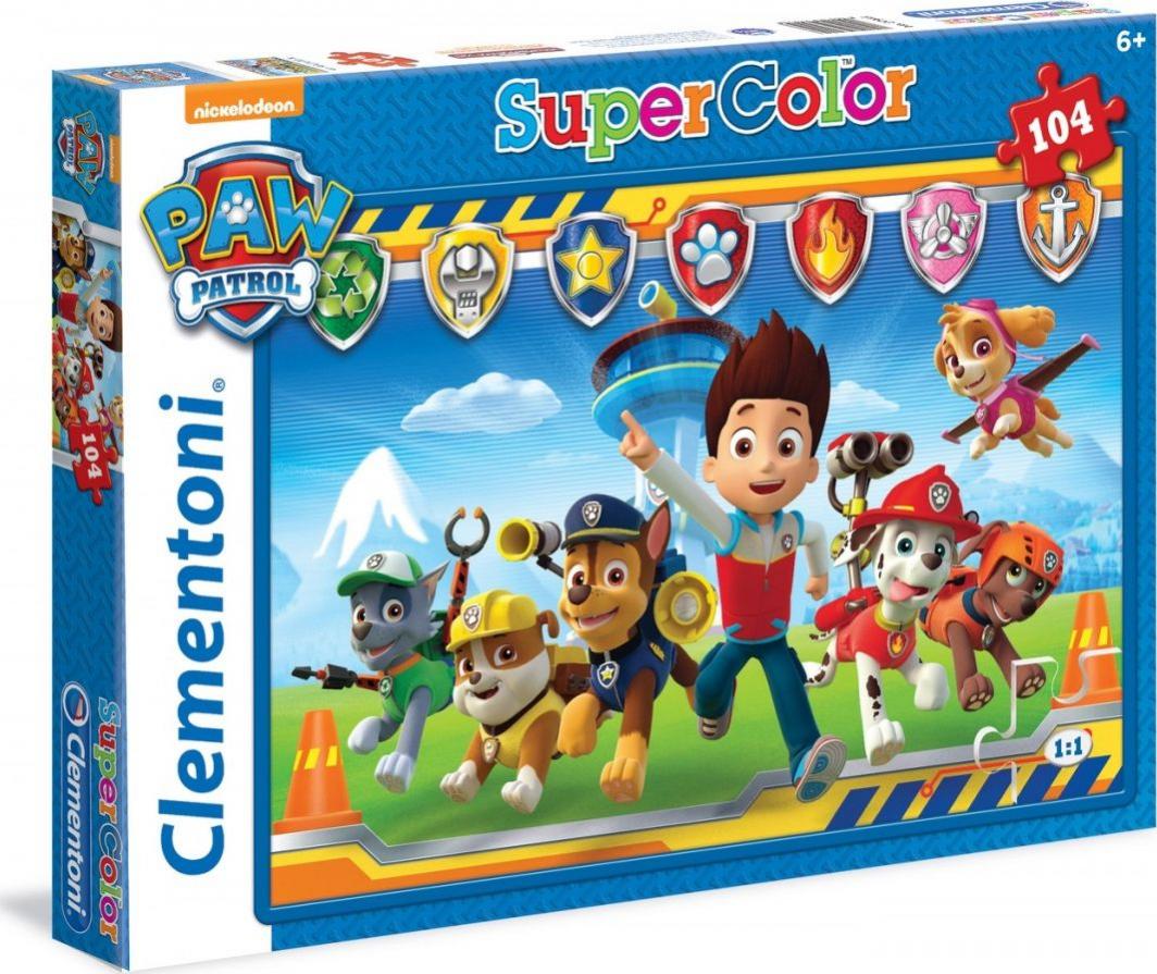 Lodër puzzle Clementoni Paw Patrol, 6+, 104 elemente