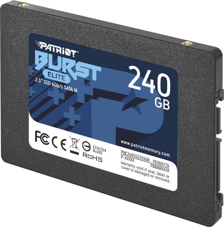 Disk SSD Patriot Burst Elite, 240GB, 2.5" SATA III