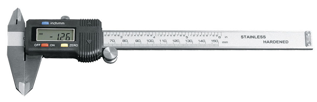 Kalibër dixhital Kraftwerk, 150 mm/0-6"
