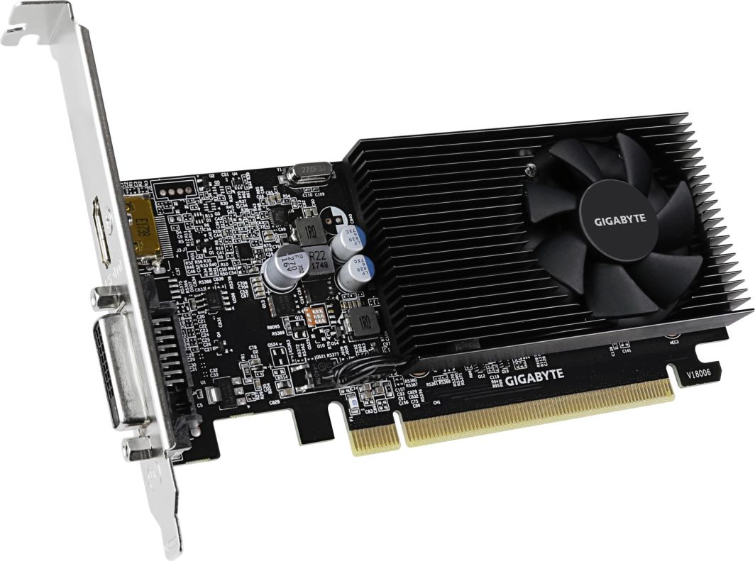 Kartë grafike Gigabyte GeForce GT 1030 Low Profile, 4096 x 2160, 192kHz