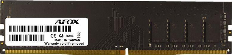 Memorie AFOX DDR4, 8 GB, 3200 MHz, CL22, AFLD48PH1P