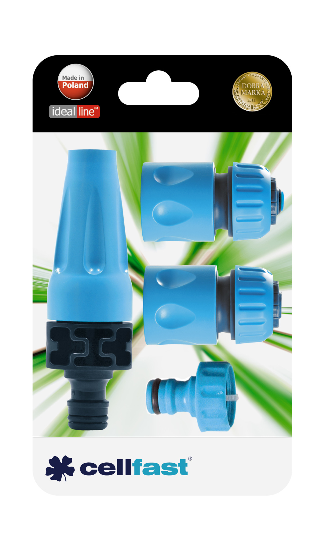 Set i grykave të spërkatësve Cellfast 1/2 "- 5/8" (50-500), 4 copë