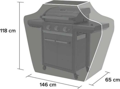 Mbulesë skare Campingaz 2000037296, e zezë