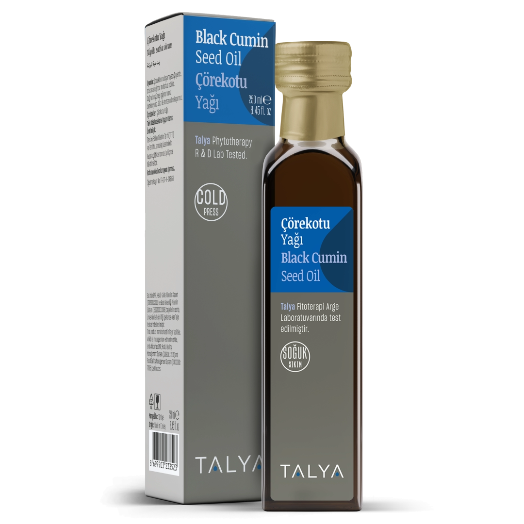 TALYA Herbal Black Cumin Seed Oil (Cold Pressed), 250 ml