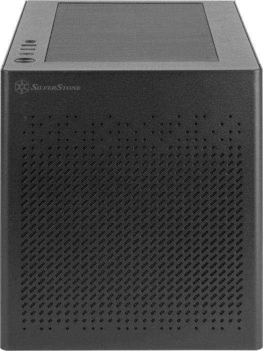 Куќиште за компјутер SilverStone Sugo 16, Црна, Small Form Factor