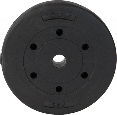 Peshë betoni Eb Fit, 5 kg, e zezë