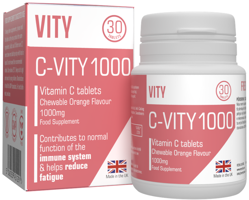 Vitamin C VITY, 1000mg, 30 tableta