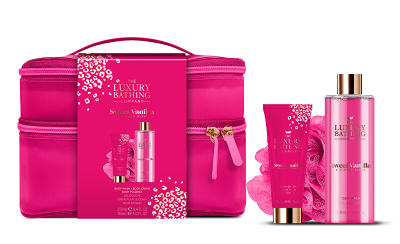 Set për trup & çantë Grace Cole Vanilla & Almond, 3 copë