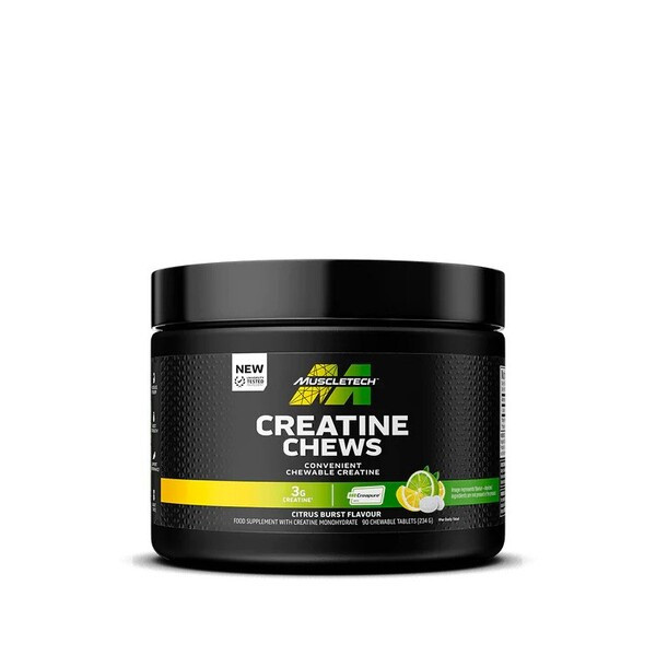 Suplemente Muscletech Creatine Chews, Citrus Burst, 90 tableta