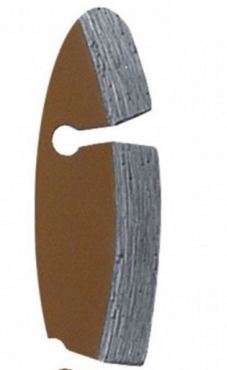 Teh i segmentuar Dedra Diamond, 125mm, 22.2mm, i argjendtë