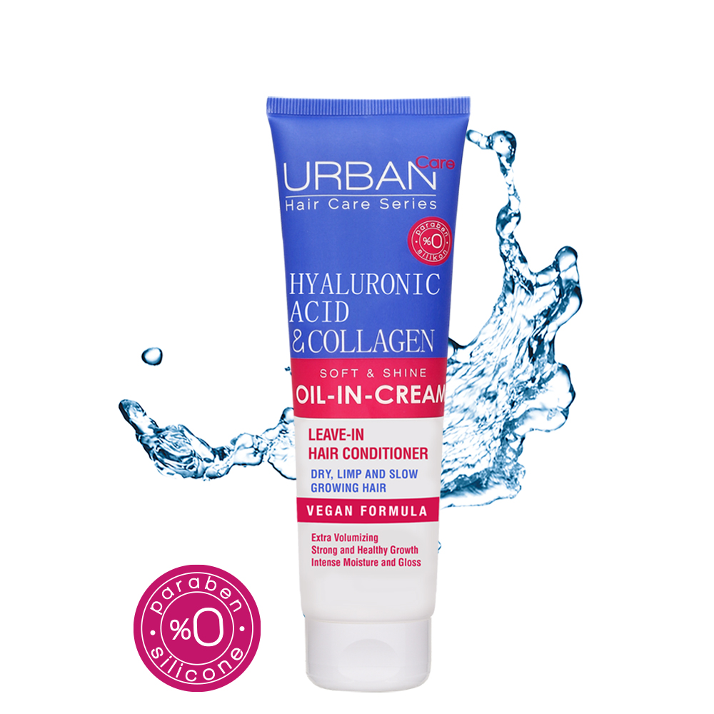Krem për flokë Urban Care Oil In Cream Hyaluronic Acid & Collagen, 150 ml