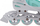 Rolera Blackwheels Flex Pro, nr. 35-38, mente