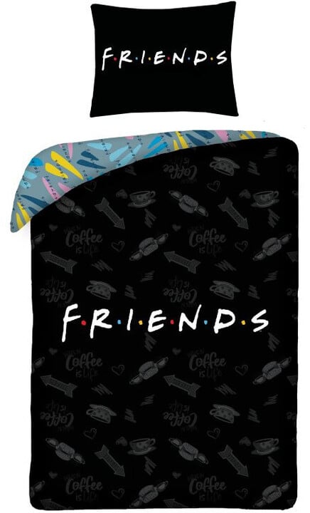 Set shtrati Friends - Logo, i zi