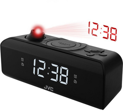 Radio JVC RA-E211B, e zezë