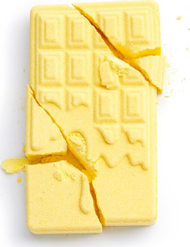 Revolution Chocolate Bar Bath Fizzer, Ванила, 110 г