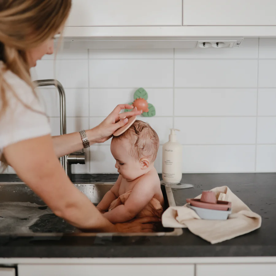Cradle Cap Brush 2-Pack - Blush/Shifting Sand