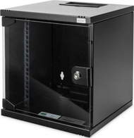 Kasë për pajisje të rrjetit Digitus (DN-10-SET-1-B), 10"/254mm, i zi