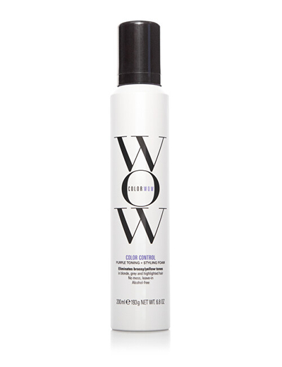 Shkumë tonifikuese për flokë bjonde Color Wow Color Control, 200 ml