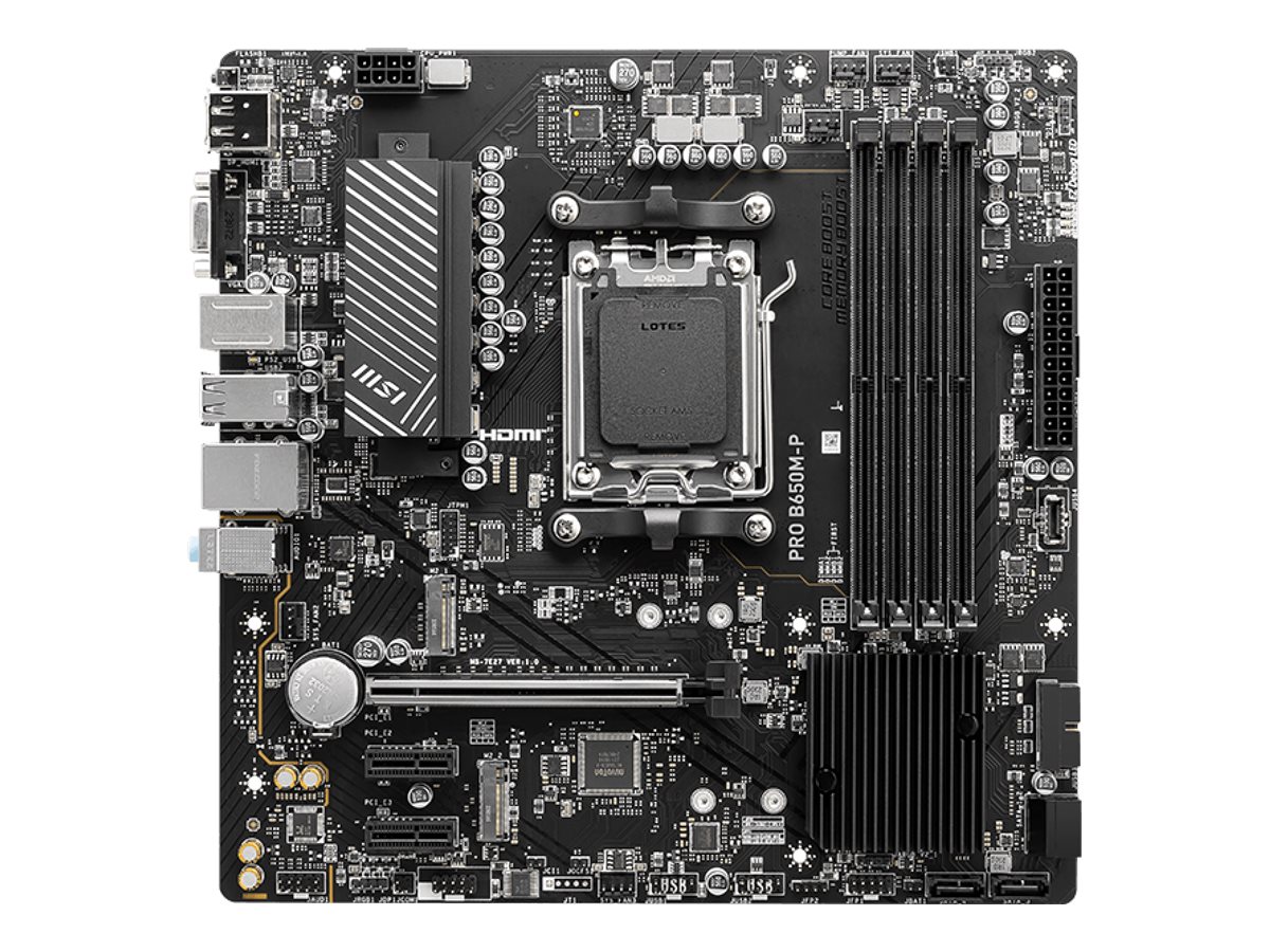 Pllake ame MSI PRO B650M-P -  mATX - Socket AM5 - AMD