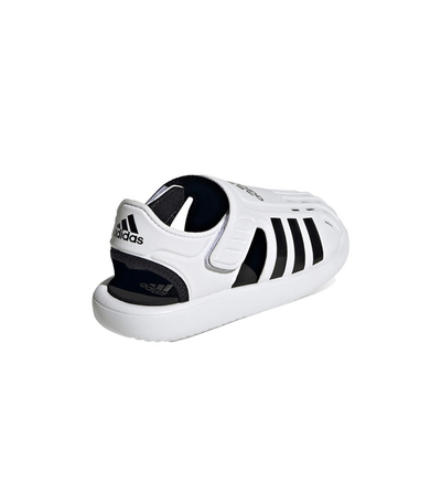 Sandale për fëmijë Adidas, e bardhë/e zezë