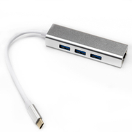 HUB Techtonic Type C nav USB3.2 til RJ45 Ethernet