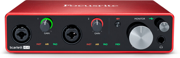 Kartë zëri e jashtme Focusrite Scarlett 4I4 3RD Generation