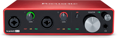 Kartë zëri e jashtme Focusrite Scarlett 4I4 3RD Generation