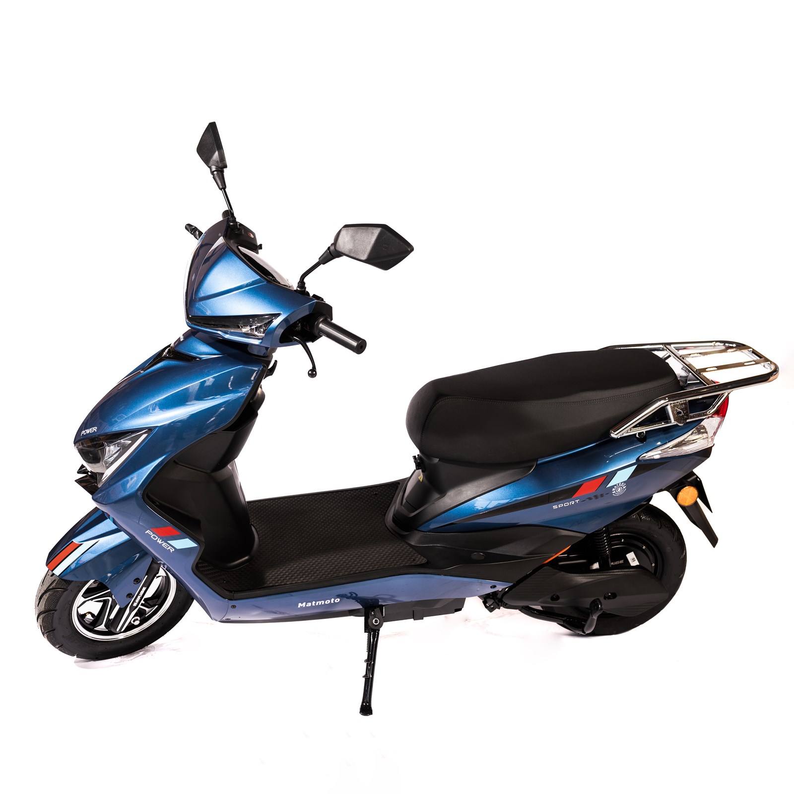 Skuter elektrik Matmoto ZG-S, 45 km/h, 2000W, i kaltër