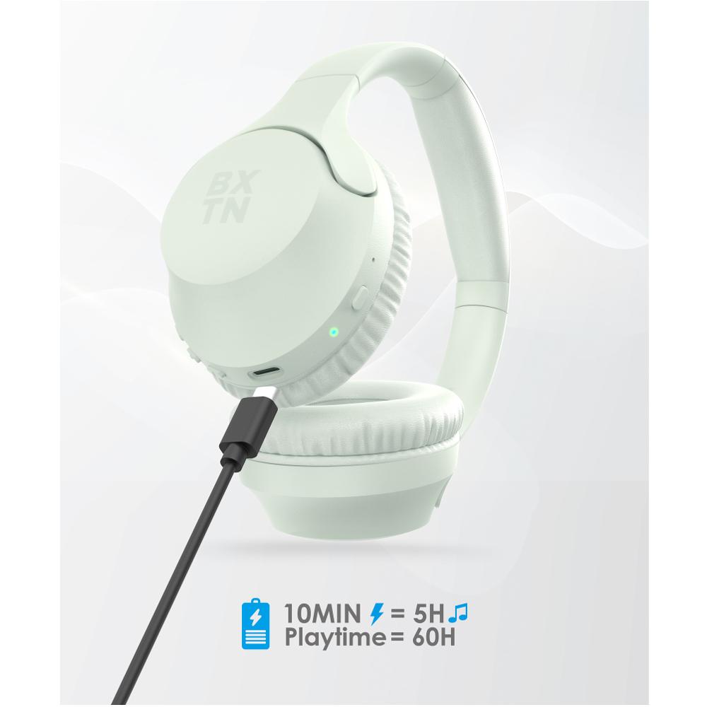 Kufje Wireless Buxton BHP 8700 BT, bardhë