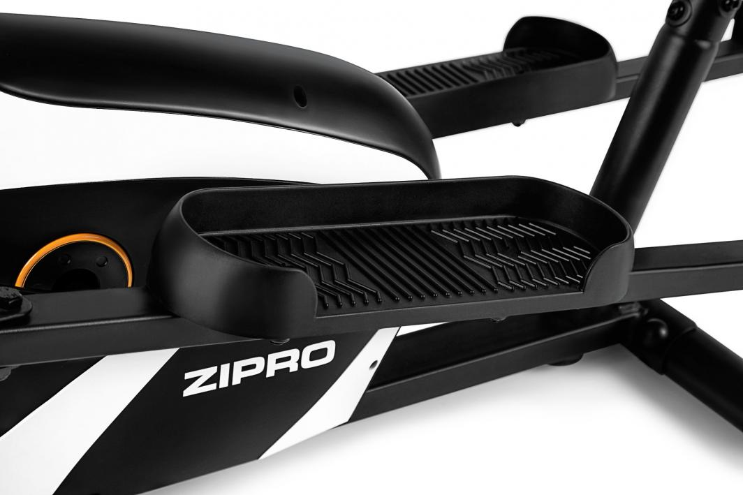 Biçikletë eliptike për ushtrime Zipro Shox RS, e zezë / bardhë